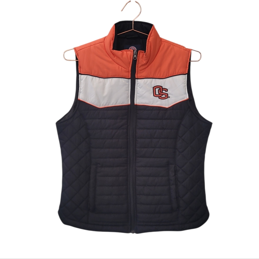 GIII Carl Banks Oregon State Beavers Quilted Vest Size L